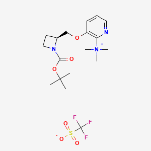 N-Boc-2-trimethylammonium-A 85380 Triflate