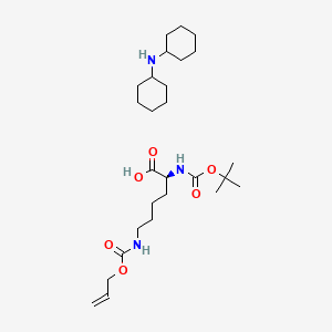N-Boc-N'-allyloxycarbonyl-L-lysine dicyclohexyl ammonium salt