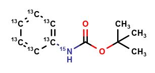 N-Boc-aniline-13C6-15N