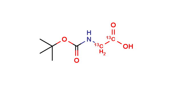 N-Boc-glycine 13C2