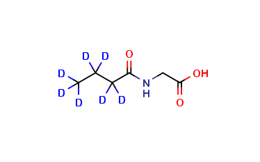 N-Butyryl-D7-glycine