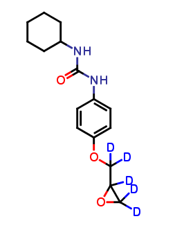 N-Cyclohexyl-N’-[4-(2,3-epoxypropoxy)phenyl]urea-d5