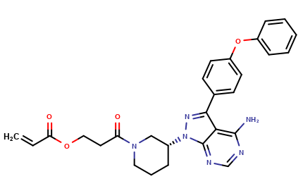 N-Desacryloyl N-(3-Acryloyl-propanoyl) Ibrutinib