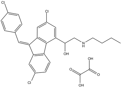 N-Desbutyllumefantrine oxalate salt