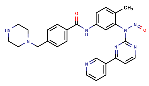 N-Desmethyl -n-nitroso imatinib 1