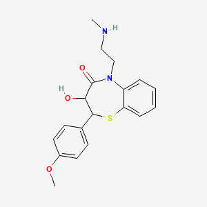rel-N-Desmethyl Desacetyl Diltiazem