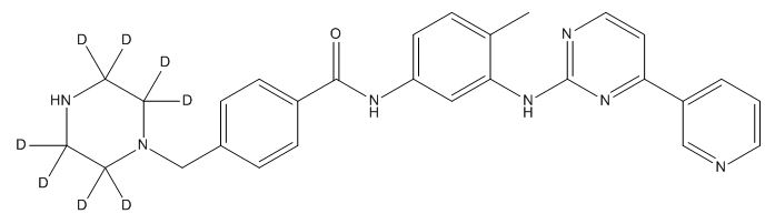 N-Desmethyl Imatinib D8