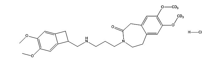 N-Desmethyl Ivabradine D6 Hydrochloride
