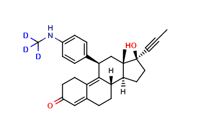 N-Desmethyl Mifepristone D3