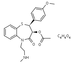 N-Desmethyldiltiazem Maleate
