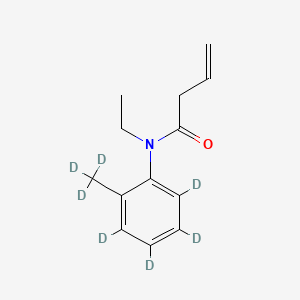 N-Ethyl-3-buteno-o-toluidide-d7