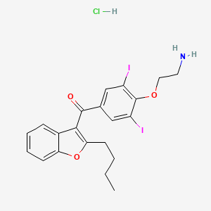 N,N-Di-desethyl Amiodarone Hydrochloride