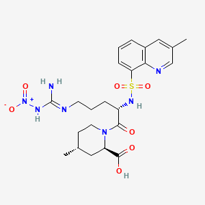 N-Nitro-1,2,3,4-tetradehydro Argatroban