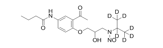 N-Nitroso-Acebutolol-D7