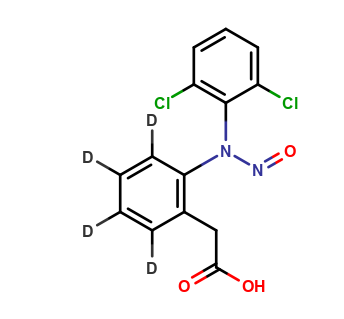 N-Nitroso Diclofenac D4