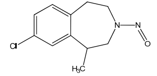 N-Nitroso Lorcaserin (Mixture of isomers)