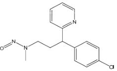 N-Nitroso N-Desmethyl-Chlorpheniramine