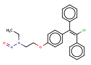 N-Nitroso N-des-ethyl Clomifene