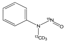 N-Nitroso-N-methylaniline-13CD3 15N