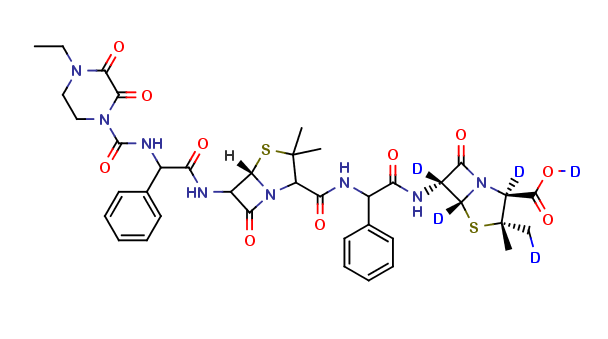 N-Piperacillinyl Ampicillin D5