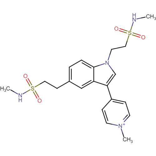 N-Sulfamoylethyl naratriptan pyridinium(free salt form)