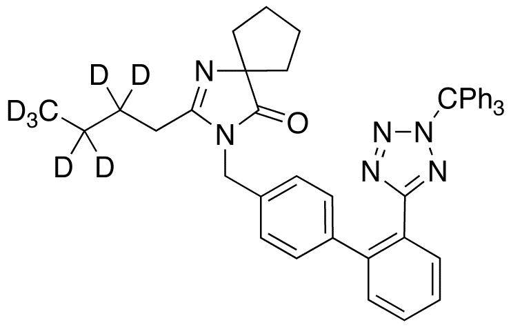 N-Triphenylmethyl Irbesartan-d7