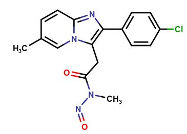 N-desmethyl N-Nitroso 4-Chloro phenyl Zolpidem