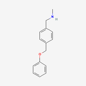 N-methyl-4-(phenoxymethyl)benzylamine