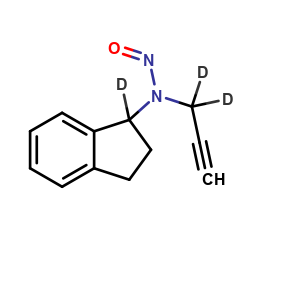 N-nittroso N-Propargyl-1-aminoindane D3