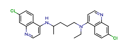 N1,N4-Bis-(7-chloroquinolin-4-yl)-N1-ethylpentane-1,4-diamine