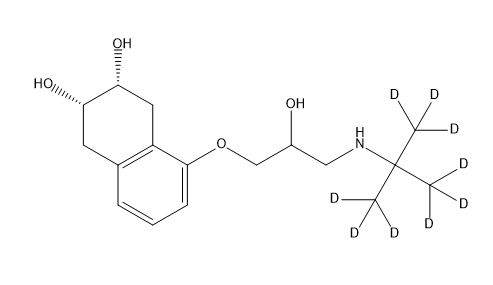 iso-Nadolol (tert-Butyl-d9) (Mixture of Diastereomers)