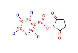Nicotinic Acid 13C6,d4 N-Hydroxysuccinimide Ester