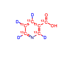 Nicotinic Acid 13C6,d4