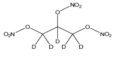 Nitroglycerin D5 Solution 1.0mg/ml in Acetonitrile