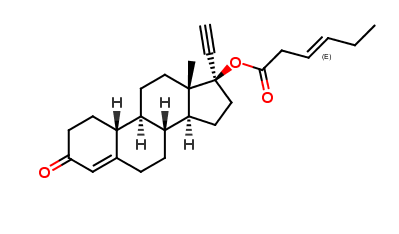 Norethisterone 3-hexenoate