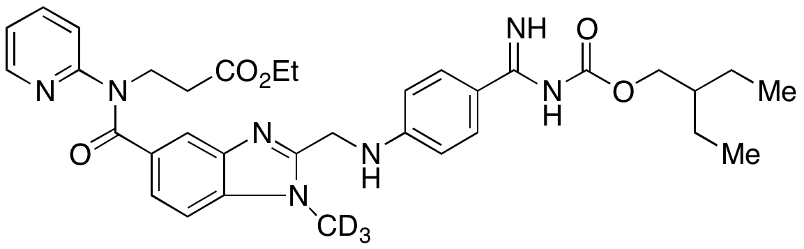 O-(2-Ethylbutyl) Dabigatran-d3 Ethyl Ester