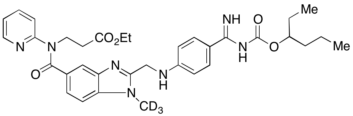 O-(3-Hexyl) Dabigatran-d3 Ethyl Ester