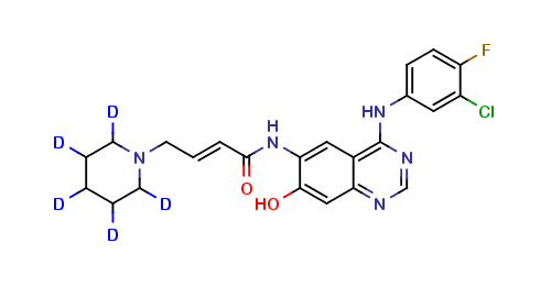 O- Desmethyl Dacomitinib D5