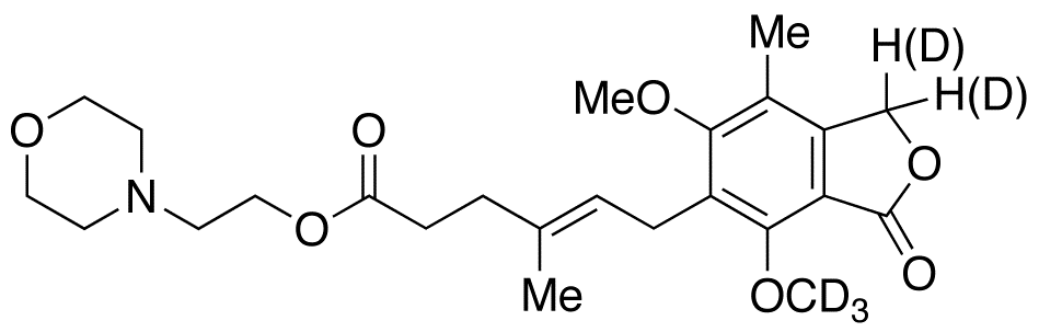 O-Methyl-d3 Mycophenolate Mofetil (d3 Major)(EP Impurity D)