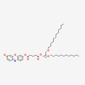O-Resorufinyl (Di-lauryl)glyceryl Glutarate
