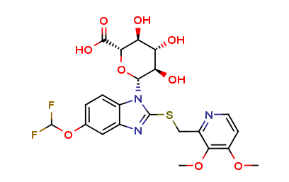 Pantoprazole Sulfide-β-D-glucuronide