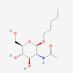Pentyl 2-(acetylamino)-2-deoxy-β-D-glucopyranoside