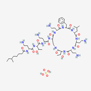 Polymyxin B Sulphate (Aerosporin, PXNS),
6000U/mg
