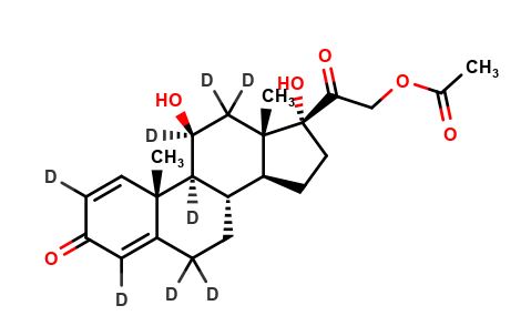 Prednisolone-d8 (Major) Acetate