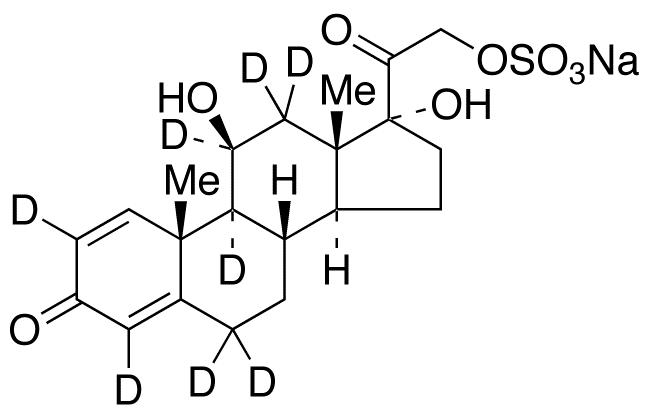 Prednisolone-d8 21-Sulfate Sodium Salt