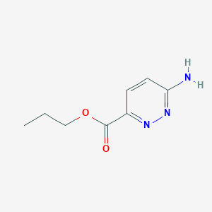 Propyl 6-aminopyridazine-3-carboxylate