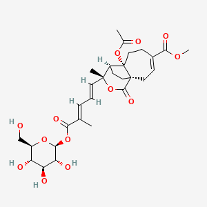 Pseudolaric acid B-O-beta-D-glucopyranoside