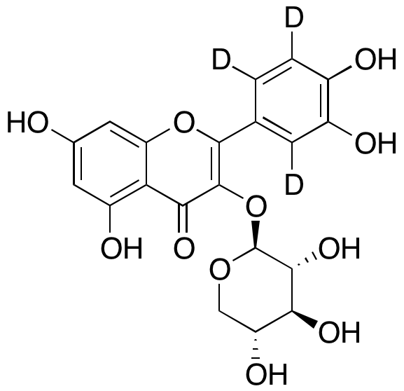 Quercetin 3-O-β-xyloside-d3