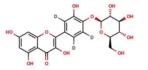 Quercetin 4'-Glucoside-d3