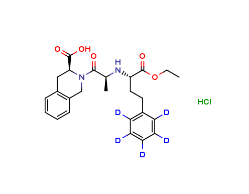 Quinapril D5 hydrochloride
